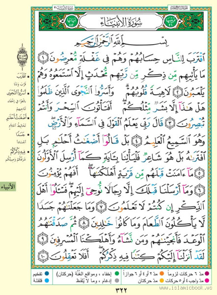 هل سورة الأنبياء للذرية؟