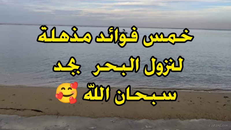 ما فائدة نزول البحر؟